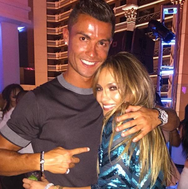 A Las Vegas, al compleanno di Jennifer Lopez, che ha compiuto 47 anni. (Instagram)